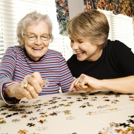 nurse with elder